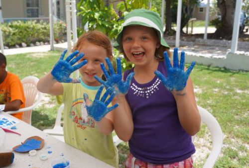 Cayman News ServiceYoungsters enjoy last summer's art camp on Cayman Brac