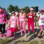 Hundreds go pink to support breast cancer run/walk