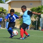 Exciting football on display in primary league