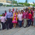 Civil servants go pink for breast cancer awareness