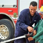 Fire Service trots out safety lecture to riding school