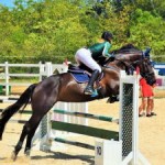 Riders jump to it at equestrian competition
