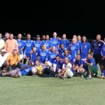 Football ‘old-timers’ put on cleats for charity