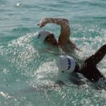 Open-water swim attracts 25 teams