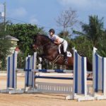 Cayman mounts show jumping contest