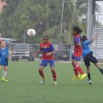 Girls kick off primary school football season