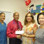 Foundation donates to paediatric unit