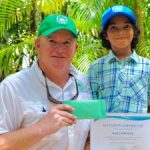Youngster donates birthday money to Botanic Park