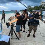 Flowers directs commercials with local crew