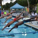 Swimmers dive into national championships