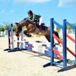 Equestrians jump into competition