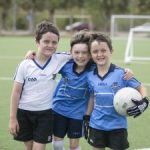 Kids come out for Gaelic football