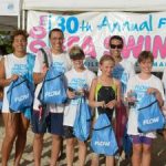 Sea swim awash with participants