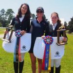 Equestrians place second at jumping competition