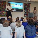Primary students learn about road safety