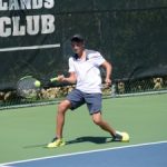 Junior tennis players shine on the court