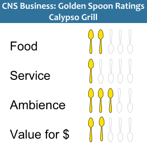 Golden Spoons Review of Calypso Grill