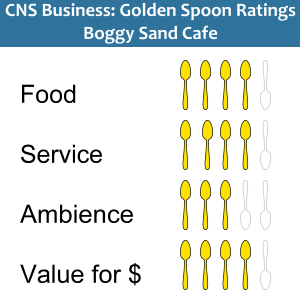 Golden Spoons ratings Boggy Sand Cafe