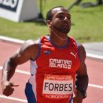 Forbes comes up short in the hurdles