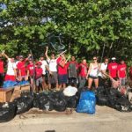Swim club dives into Earth Day clean-up
