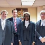 Alicia Thompson called to the bar