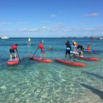 Paddling in aid of heart charity