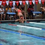 Swim clubs keep competition close at sprint meet
