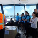 Cayman Prep students tour new airport terminal