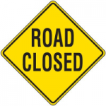 Road closure for Cross Island Relay, 2 Feb
