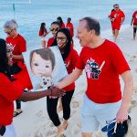 Beach walk fundraiser for children with heart disease